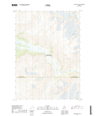 Lake Clark D-2 NW, AK (2018, 25000-Scale) Preview 1