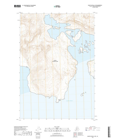 Mount Katmai A-2 SW, AK (2019, 25000-Scale) Preview 1