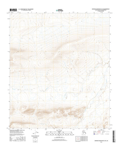 Misheguk Mountain D-2 SE, AK (2016, 25000-Scale) Preview 1