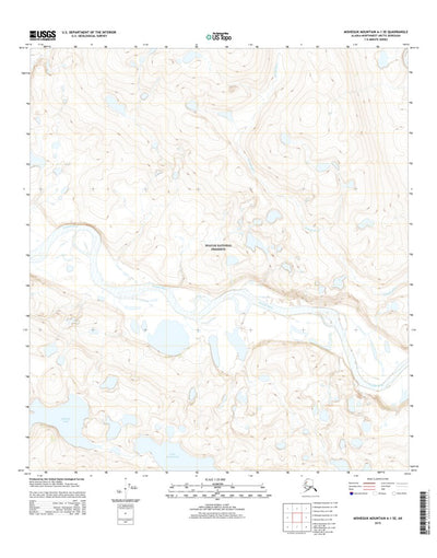 Misheguk Mountain A-1 SE, AK (2015, 25000-Scale) Preview 1