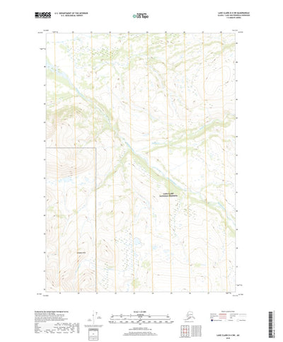 Lake Clark D-4 SW, AK (2018, 25000-Scale) Preview 1