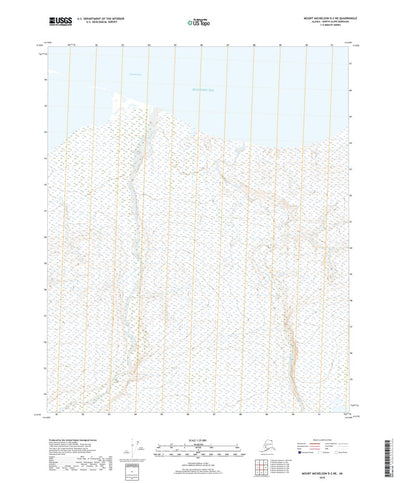 Mount Michelson D-2 NE, AK (2018, 25000-Scale) Preview 1