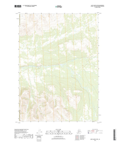 Lake Clark D-8 SW, AK (2019, 25000-Scale) Preview 1