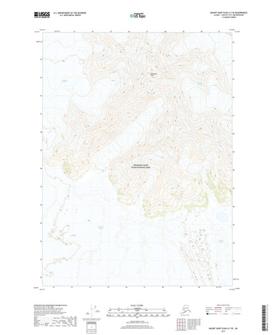 Mount Saint Elias A-7 SE, AK (2017, 25000-Scale) Preview 1