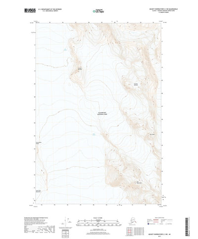Mount Fairweather C-3 NE, AK (2017, 25000-Scale) Preview 1