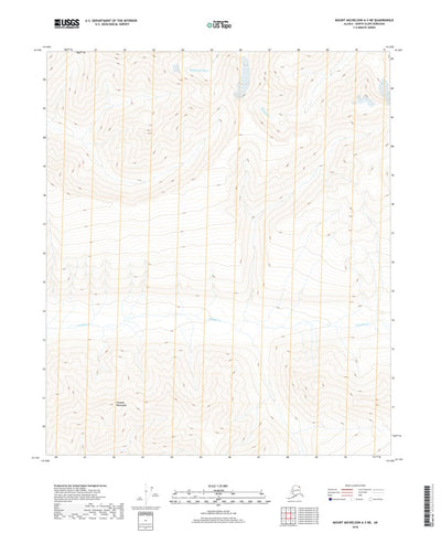 Mount Michelson A-3 NE, AK (2018, 25000-Scale) Preview 1
