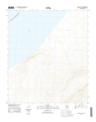 Point Lay A-3 SW, AK (2014, 25000-Scale) Preview 1