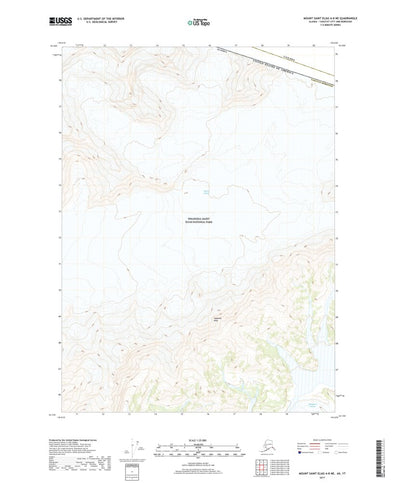 Mount Saint Elias A-8 NE, AK (2017, 25000-Scale) Preview 1