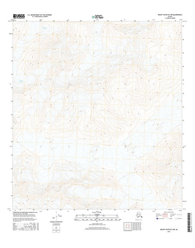 Mount Hayes B-2 SW, AK (2016, 25000-Scale) Preview 1