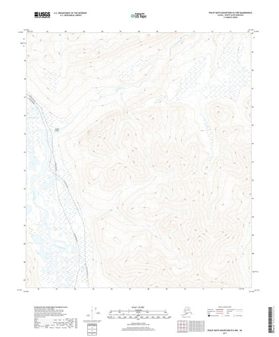 Philip Smith Mountains B-4 NW, AK (2017, 25000-Scale) Preview 1
