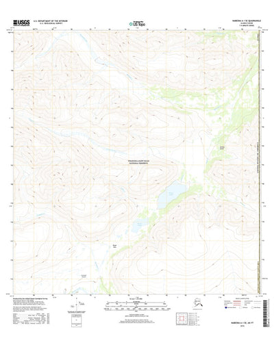 Nabesna A-1 SE, AK (2016, 25000-Scale) Preview 1