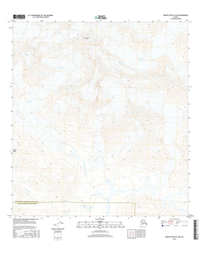 Mount Hayes A-2 NE, AK (2016, 25000-Scale) Preview 1