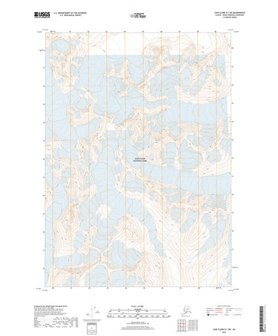 Lake Clark D-1 SW, AK (2018, 25000-Scale) Preview 1