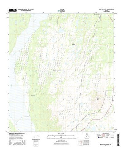 Mount Hayes D-4 SW, AK (2016, 25000-Scale) Preview 1