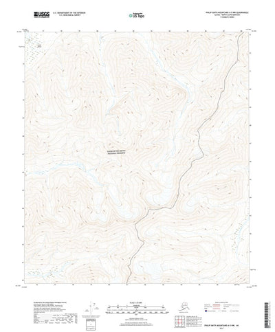 Philip Smith Mountains A-5 NW, AK (2017, 25000-Scale) Preview 1