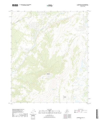 Livengood B-4 SW, AK (2017, 25000-Scale) Preview 1