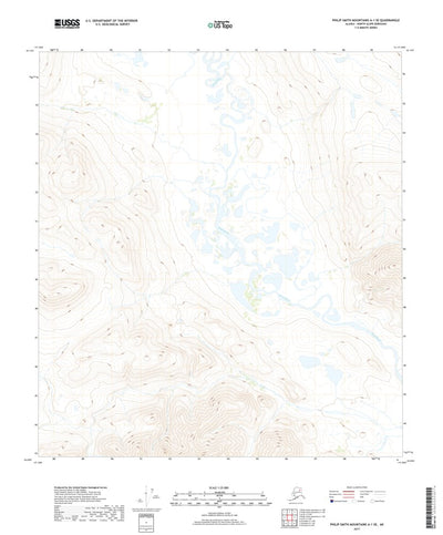 Philip Smith Mountains A-1 SE, AK (2017, 25000-Scale) Preview 1