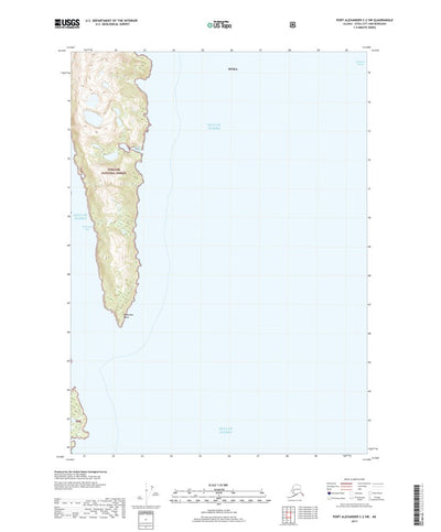 Port Alexander C-2 SW, AK (2017, 25000-Scale) Preview 1