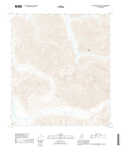 Philip Smith Mountains C-2 SE, AK (2017, 25000-Scale) Preview 1