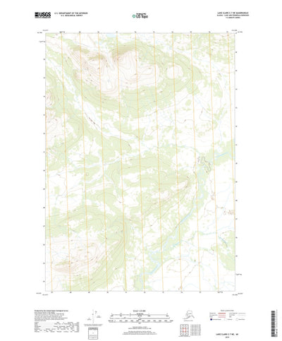 Lake Clark C-7 NE, AK (2019, 25000-Scale) Preview 1