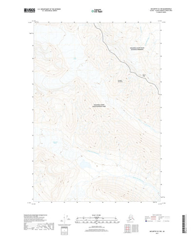 McCarthy D-3 SW, AK (2017, 25000-Scale) Preview 1