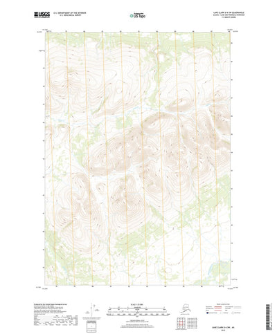 Lake Clark D-6 SW, AK (2019, 25000-Scale) Preview 1