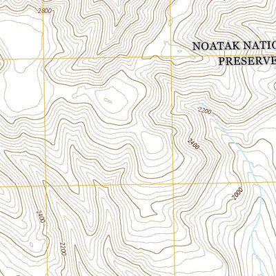 Misheguk Mountain B-2 NW, AK (2015, 25000-Scale) Preview 2