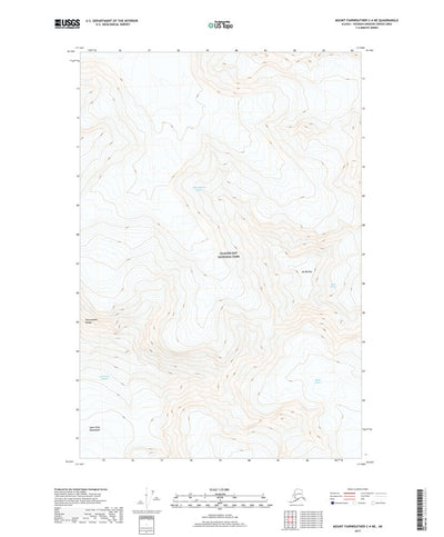 Mount Fairweather C-4 NE, AK (2017, 25000-Scale) Preview 1