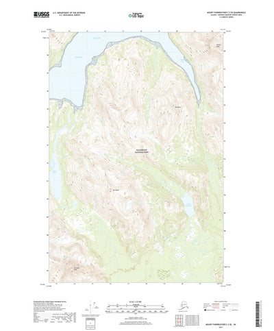 Mount Fairweather C-2 SE, AK (2017, 25000-Scale) Preview 1