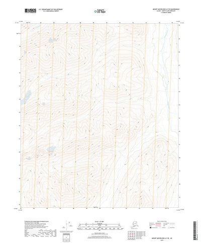Mount Michelson A-2 SE, AK (2018, 25000-Scale) Preview 1