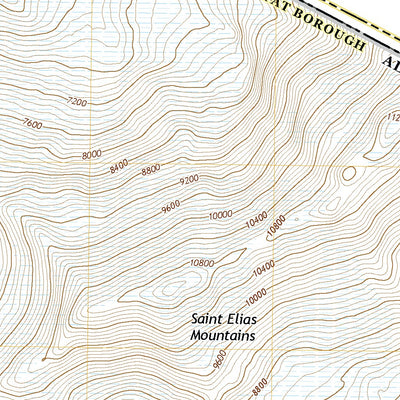 Mount Saint Elias A-6 NW, AK (2017, 25000-Scale) Preview 3