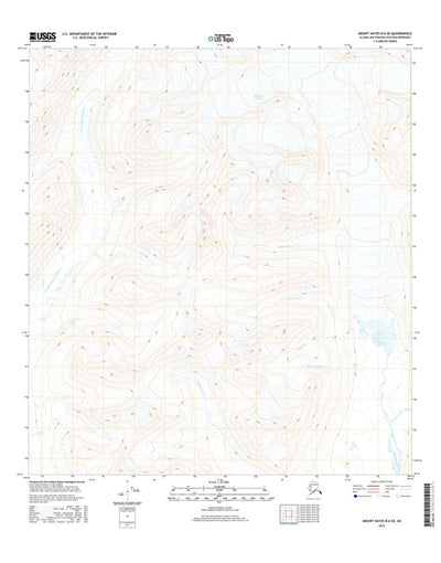 Mount Hayes B-6 SE, AK (2016, 25000-Scale) Preview 1