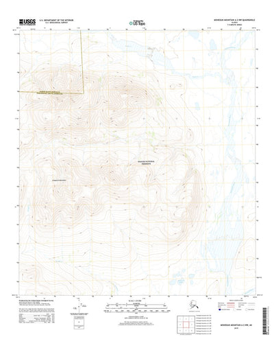 Misheguk Mountain A-2 NW, AK (2015, 25000-Scale) Preview 1