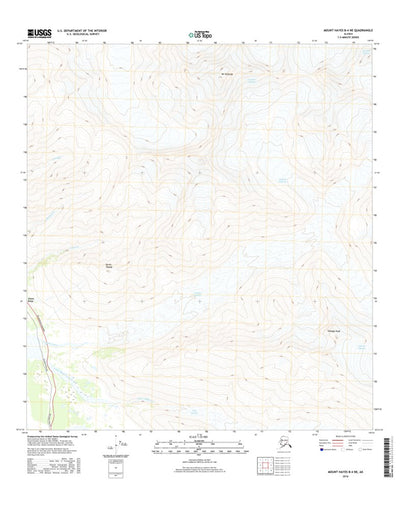 Mount Hayes B-4 NE, AK (2016, 25000-Scale) Preview 1