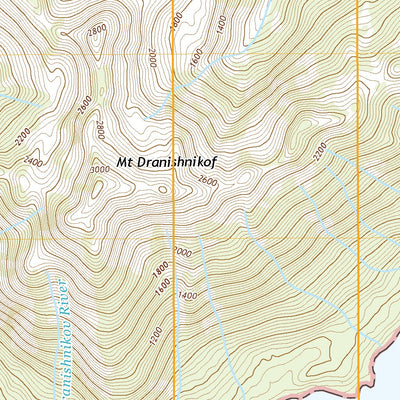 Port Alexander D-4 NW, AK (2017, 25000-Scale) Preview 3