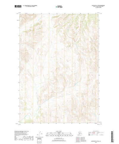 Sleetmute A-7 SW, AK (2019, 25000-Scale) Preview 1