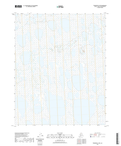 Teshekpuk A-5 NE, AK (2020, 25000-Scale) Preview 1
