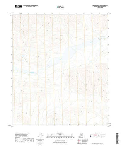 Table Mountain D-3 NE, AK (2018, 25000-Scale) Preview 1