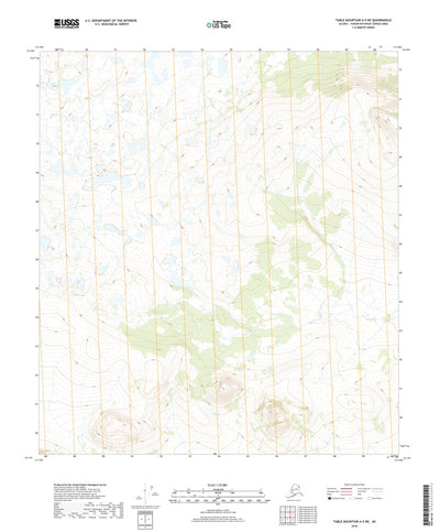 Table Mountain A-5 NE, AK (2018, 25000-Scale) Preview 1