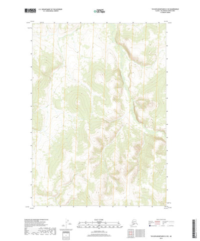 Taylor Mountains D-2 SE, AK (2019, 25000-Scale) Preview 1
