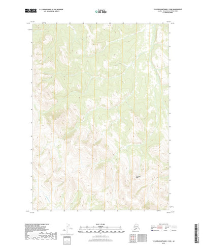 Taylor Mountains C-3 NW, AK (2019, 25000-Scale) Preview 1