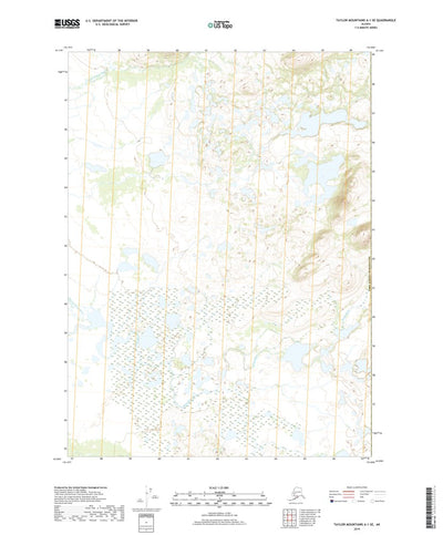 Taylor Mountains A-1 SE, AK (2019, 25000-Scale) Preview 1