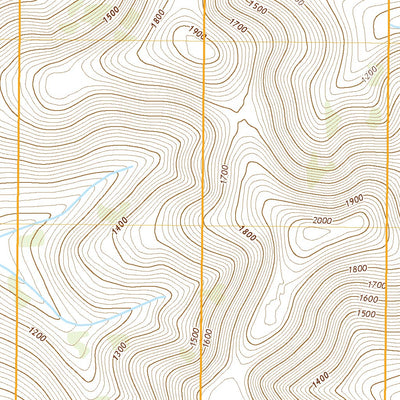 Taylor Mountains C-7 NE, AK (2019, 25000-Scale) Preview 3