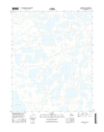 Selawik C-6 NE, AK (2016, 25000-Scale) Preview 1