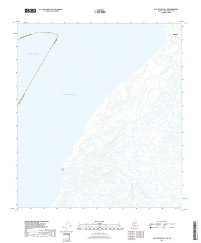 Saint Michael B-1 NW, AK (2017, 25000-Scale) Preview 1