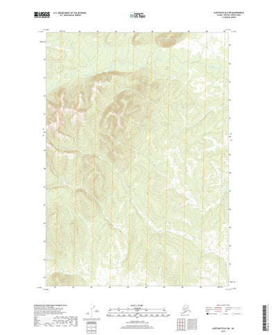 Sleetmute B-4 SW, AK (2019, 25000-Scale) Preview 1