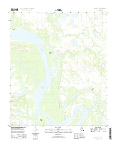 Tanana A-4 SE, AK (2016, 25000-Scale) Preview 1