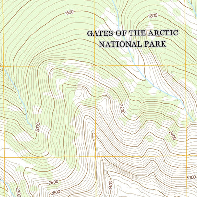 Survey Pass B-2 NE, AK (2016, 25000-Scale) Preview 2