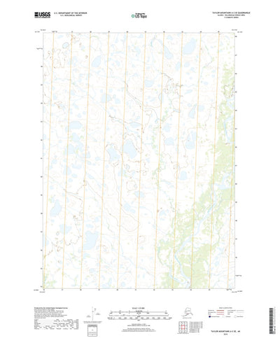 Taylor Mountains A-2 SE, AK (2019, 25000-Scale) Preview 1