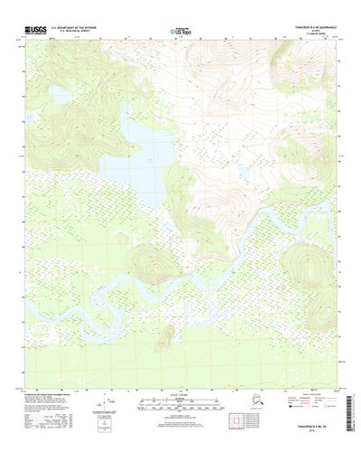 Tanacross B-5 NE, AK (2016, 25000-Scale) Preview 1